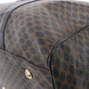 Celine Macadam PVC & Leather Boston Travel bag in Black × Brown Secondhand