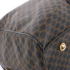 Celine Macadam PVC & Leather Boston Travel bag in Black × Brown Secondhand