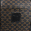 Celine Macadam PVC & Leather Boston Travel bag in Black × Brown Secondhand