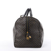 Celine Macadam PVC & Leather Boston Travel bag in Black × Brown Secondhand