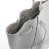 Celine Cabas Phantom Small Leather Shoulder Bag in Gray Secondhand