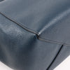 Celine Cabas Phantom Small Leather Shoulder Bag in Navy Blue Secondhand