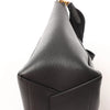 CELINE Seau Sangle Bucket Leather Shoulder Bag in Black Secondhand