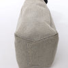 CELINE Seau Sangle Bucket Small Canvas Shoulder bag in Beige x Navy Secondhand