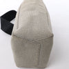 CELINE Seau Sangle Bucket Small Canvas Shoulder bag in Beige x Navy Secondhand