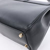 Celine Sac 16 Smooth Leather Medium 2Way Handbag in Black Secondhand