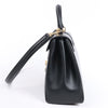 Secondhand Celine Sac 16 Smooth Leather Medium 2Way Handbag in Black