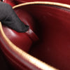 Celine Sac 16 Medium Smooth Leather 2Way Handbag in Burgundy Secondhand