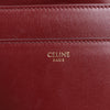 Celine Sac 16 Medium Smooth Leather 2Way Handbag in Burgundy Secondhand