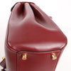 Celine Sac 16 Medium Smooth Leather 2Way Handbag in Burgundy Secondhand