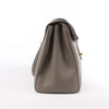 Celine Sac 16 Medium Grained Leather Handbag in Gray Secondhand