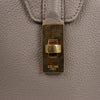 Celine Sac 16 Medium Grained Leather Shoulder Bag in Gray Secondhand