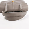 Celine Sac 16 Medium Grained Leather Shoulder Bag in Gray Secondhand