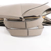 Celine Tri-Fold Leather Shoulder Bag in Greige Secondhand