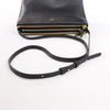 Celine Trio Large Leather Crossbody bag in Black Secondhand