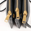 Celine Trio Large Leather Crossbody bag in Black Secondhand