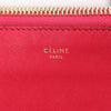 Celine Trio Large Leather Crossbody bag in Pink Secondhand