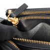 Celine Trio Small Leather Crossbody bag in Black Secondhand