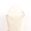 Celine Vertical Cabas Phantom Small Leather 2Way Shoulder Bag in White Secondhand