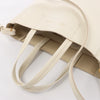 CELINE Cabas Vertical Small Leather 2Way Handbag in White Secondhand