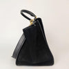 Celine Trapèze bag in black patent leather