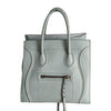 Céline Luggage handbag in powder blue leather