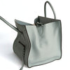 Céline Luggage handbag in powder blue leather