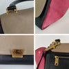 Celine Trapeze shoulder bag in multicolored leather