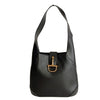 Céline vintage black leather shoulder bag