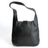 Céline vintage black leather shoulder bag