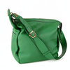 Céline vintage shoulder bag in acid green leather