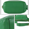 Céline vintage shoulder bag in acid green leather