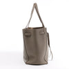 Celine Cabas Phantom Medium Leather Shoulder Bag in Taupe Secondhand