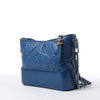 Chanel Gabrielle Doo Chanel Vintage calf Chain Shoulder Bag Blue Gold x Silver Metal Fittings 27113839 Secondhand