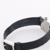 Chanel Boyfriend H6955 KTF95332 SS & Leather QZ Silver-Face Watch Secondhand