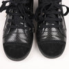 CHANEL Coco Mark 11P Suede x Leather Sneakers 37 in Black G25313 Secondhand