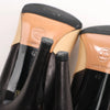 Chanel Coco Mark Leather Heels Beige x Black G26228, Size 40 EU Secondhand