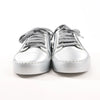 Secondhand Chanel Coco Mark Rubber Sneakers in Silver G32719, Size 38 EU
