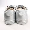 Secondhand Chanel Coco Mark Rubber Sneakers in Silver G32719, Size 38 EU