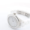 Chanel J12 Phantom H6345 LBH10560 CE×SS QZ White Dial Watch Secondhand