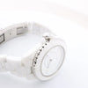 Chanel J12 Phantom H6345 LBH10560 CE×SS QZ White Dial Watch Secondhand