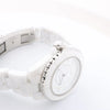 Chanel J12 Phantom H6345 LBH10560 CE×SS QZ White Dial Watch Secondhand