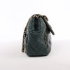 Secondhand Chanel Reissue Accordion Quilted Leather Mix Shoulder Bag in Green