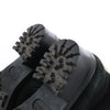 Chanel Sports Suede Leather Shearling Boots in Black G26245, Size 35.5 EU Secondhand