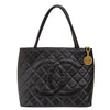 Chanel Médaillon handbag in black leather