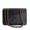 Chanel borsa a tracolla Dekamatrasse 34 Maxi in pelle nera