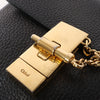 Secondhand Chloe Drew Leather Chain Crossbody Bag in Black