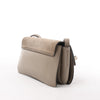 Chloe Faye Suede x Leather Crossbody bag in Beige Secondhand