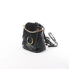 Chloe Faye Leather x Suede Backpack in Black Secondhand