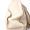 Chloe Marcie Leather Hobo Handbag in Beige Secondhand